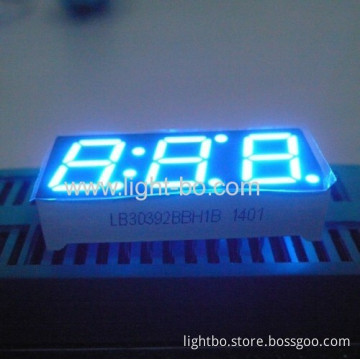Ultra Blue Triple-digit 0.39" Anode 7 Segment Led Display For Instrument Panel 